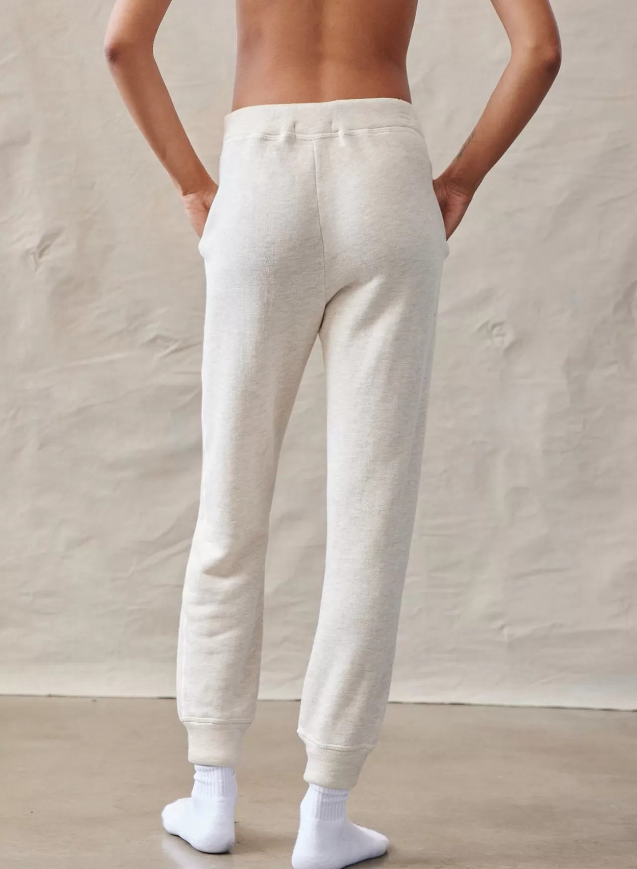 Bella Dahl Pants^Easy Cozy Sweatpant - Heather Oat