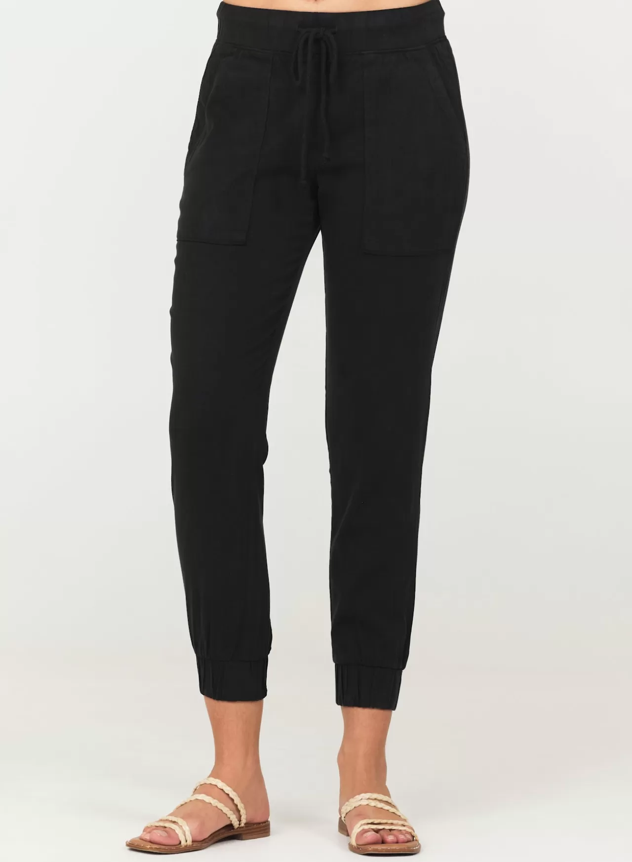 Bella Dahl Pants^Pocket Jogger - Vintage Black