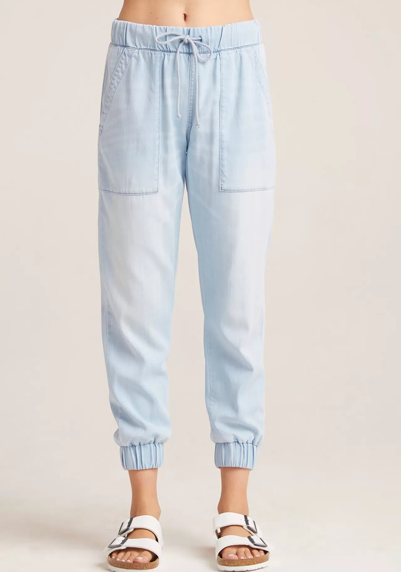 Bella Dahl Joggers^Pocket Jogger - Sky Blue Wash